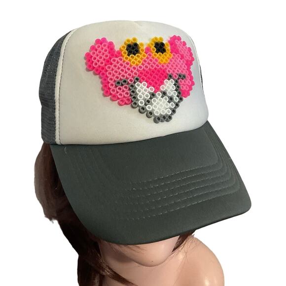 NEW Pink Panther Cap Hat Adult Small Adjustable Back - Picture 1 of 14